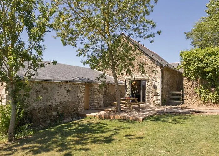 Ecolabel Entre Angers Et Loire, Piscine Chauffee, Jardin Clos, Calme Et Charme Authentique - Fr-1-306-847 * Loireauxence